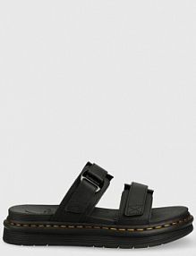 Klapki Dr. Martens  czarne męskie DM25766001.Chilton