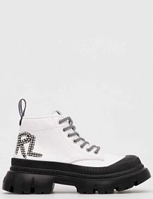 Workery Karl Lagerfeld  białe damskie KL43540.010