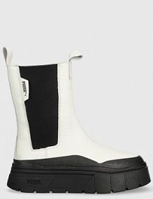 Sztyblety Puma  białe damskie 386272