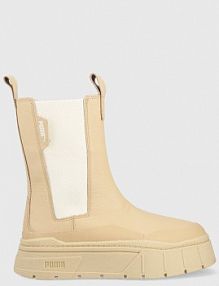 Sztyblety Puma  beżowe damskie 386272