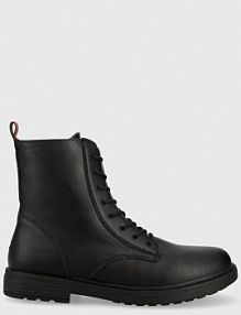 Trapery Geox  czarne dziecięce J049QD.000BC.36.39