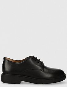 Półbuty sznurowane Geox  czarne damskie D16QRA.00043.C9999