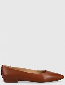 Baleriny Lauren Ralph Lauren  brązowe damskie 802862706002.270