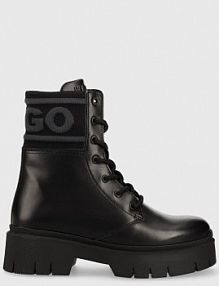 Workery HUGO  czarne damskie 50494685.001