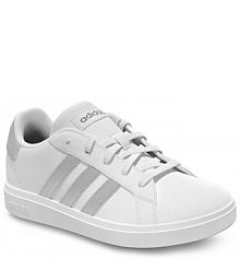 Półbuty sznurowane adidas białe dziecięce 