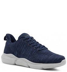 Półbuty sznurowane Lanetti granatowe męskie 