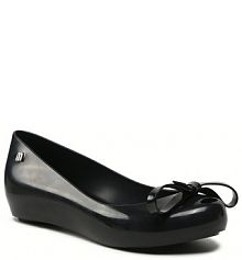 Baleriny Melissa czarne damskie 
