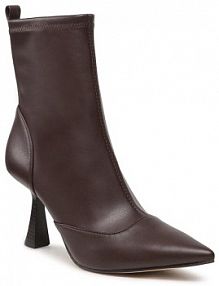 Botki na szpilce MICHAEL Michael Kors brązowe 