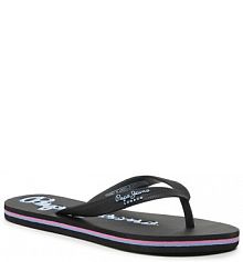 Japonki Pepe Jeans czarne damskie 