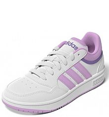 Półbuty sznurowane adidas białe dziecięce 