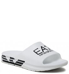 Klapki EA7 Emporio Armani białe męskie 