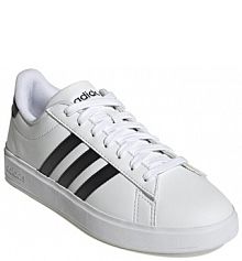 Półbuty sznurowane adidas białe damskie 