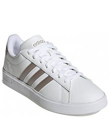 Półbuty sznurowane adidas białe damskie 