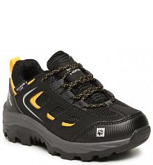 Buty trekkingowe Jack Wolfskin czarne dziecięce 