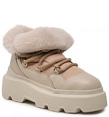 Botki Inuikii beżowe damskie 