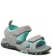 Sandały KangaRoos szare dziecięce 