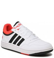 Półbuty sznurowane adidas białe dziecięce 