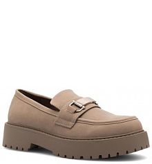 Półbuty wsuwane DeeZee beżowe damskie 