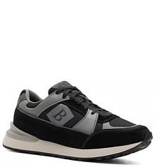 Sneakersy Badura czarne męskie 