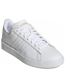 Półbuty sznurowane adidas białe damskie 