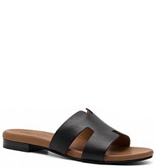 Klapki Sergio Bardi czarne damskie 