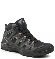 Buty trekkingowe wysokie Salomon czarne męskie 