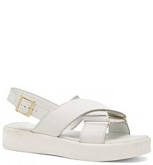 Sandały Sergio Bardi białe damskie 