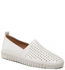 Półbuty wsuwane Go Soft białe damskie 