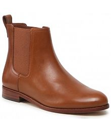 Sztyblety LAUREN RALPH LAUREN brązowe damskie 