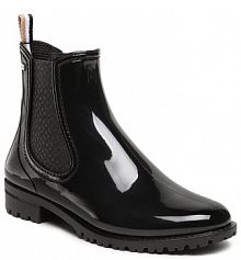 Kalosze Boss czarne damskie 