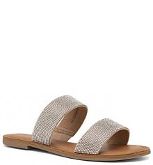 Klapki Jenny Fairy srebrne damskie 