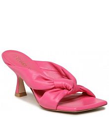 Sandały na słupku Stuart Weitzman różowe 