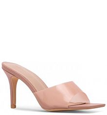 Klapki na szpilce DeeZee różowe 