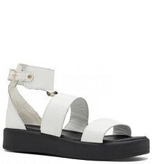 Sandały Sergio Bardi białe damskie 