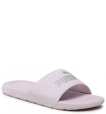 Klapki Puma fioletowe dziecięce 