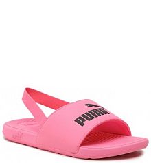 Klapki Puma różowe dziecięce 