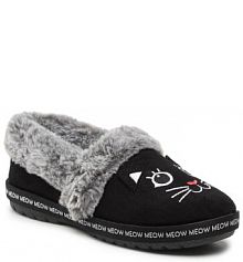 Kapcie Skechers czarne damskie 