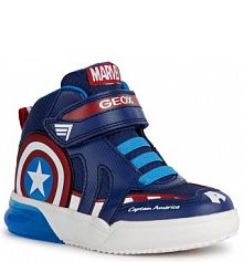 Buty na rzepy Geox granatowe dziecięce 