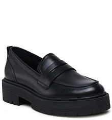 Półbuty wsuwane Geox czarne damskie 