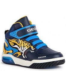 Buty na rzepy Geox granatowe dziecięce 