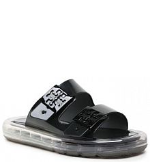 Klapki Tory Burch czarne damskie 