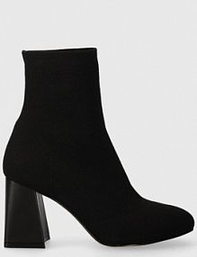 Botki na słupku ALDO  czarne 13620996Rowallan