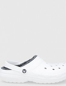 Kapcie Crocs  białe męskie SIC.LINED.CLOG.203591.M
