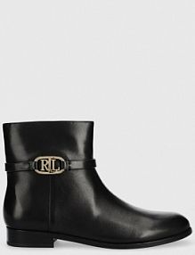 Botki Lauren Ralph Lauren  czarne damskie 802912273001.001