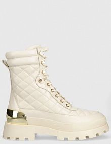 Workery MICHAEL Michael Kors  beżowe damskie 40F3RWFE1L.289