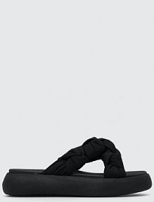 Klapki TOMS  czarne damskie 10019725