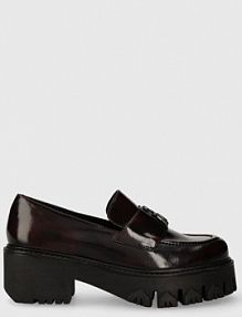 Mokasyny PATRIZIA PEPE  bordowy damskie 8Z0009.L052.R799