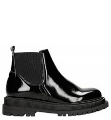 Niezwykle designerskie czarne sztyblety Wojas damskie