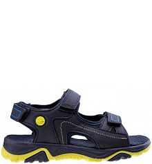 Sandały Hi-Tec beżowe granatowe dziecięce M000212256