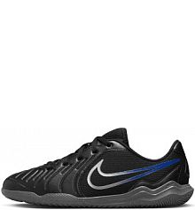 Halowe buty piłkarskie dla małych/dużych dzieci Nike Jr. Tiempo Legend 10 Club czarne dziecięce